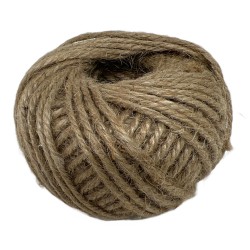 CORDON YUTE 2.5MM NATURAL C/100GR