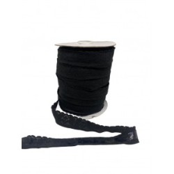 ENCAJE ELASTICO CON  ADHESIVO 25MM C/50M