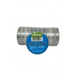 HILO ELASTICO TUB TRANS 0.6MM C/10M
