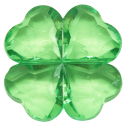 FIG ACRILICA 500GRS -TREBOL 25MM