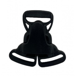 HEBILLA CON 3 ENTRADAS 25MM C/50 PIEZAS