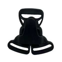 HEBILLA CON 3 ENTRADAS 25MM C/50 PIEZAS