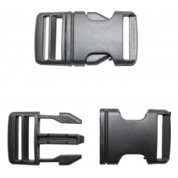 HEBILLA MOCHILA 25MM C/100  PIEZAS