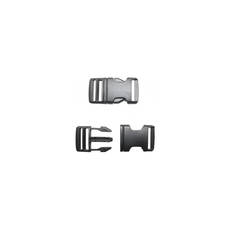 HEBILLA MOCHILA 25MM C/100  PIEZAS