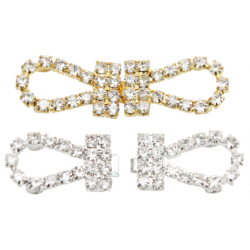 HEBILLA PEDRERIA MOÑO 5X1.5CM C/10 PIEZAS