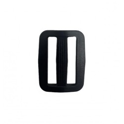 HEBILLA TRES PASOS RECTANGULAR 25MM C/100 PIEZAS