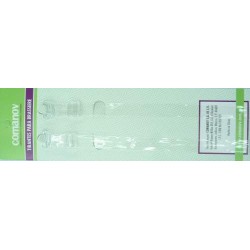 TIRANTE PLASTICO PARA BRASIERE 36 X 1CM