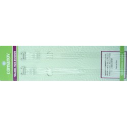 TIRANTE PLASTICO REFORZADO PARA BRASIERE 36 X 1CM