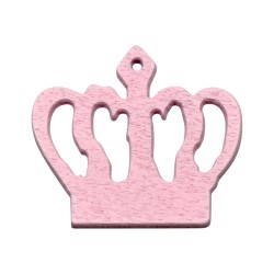 FIGURA MADEDRA CORONA C/20 PIEZAS