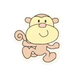 FIGURA MADERA MONO C/20 PIEZAS