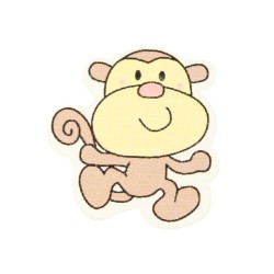 FIGURA MADERA MONO C/20 PIEZAS