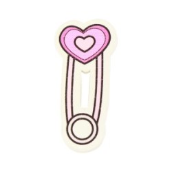 FIGURA MADERA SEGURO ROSA C/20 PIEZAS