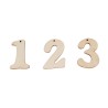 NUMERO MADERA 4CM C/20 PIEZAS