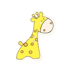 FIGURA MADERA JIRAFA C/20 PIEZAS