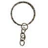 ARO LLAVERO C/CADENA TROQ 28MM C/100 PIEZAS
