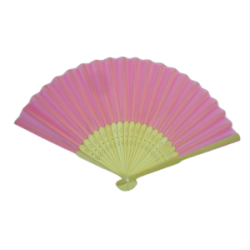 ABANICO DE TELA 21CM