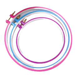 BASTIDOR PLASTICO C/ 3 PIEZAS (20CM,24CM,28CM)