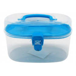 CAJA ORGANIZADORA EN  2 NIVELES -12 X 6 X 8CM